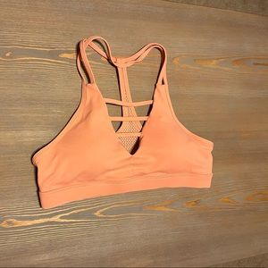 ZYIA Peach Grid Bra